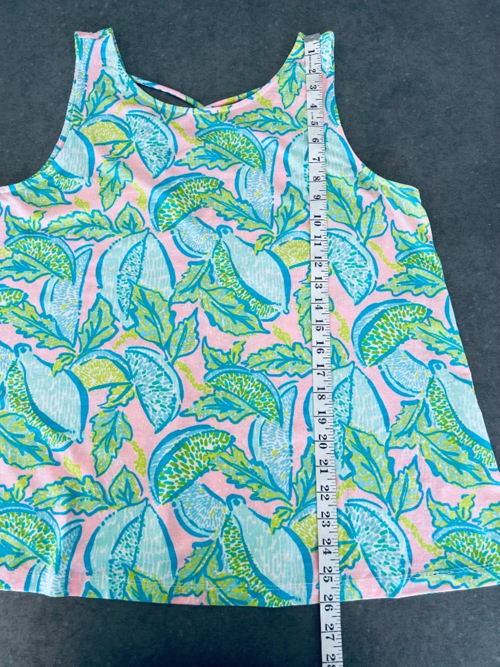 Lilly Pulitzer Kristen Top in Vitamin Sea Urchin Pink XL - EUC - Picture 5 of 5